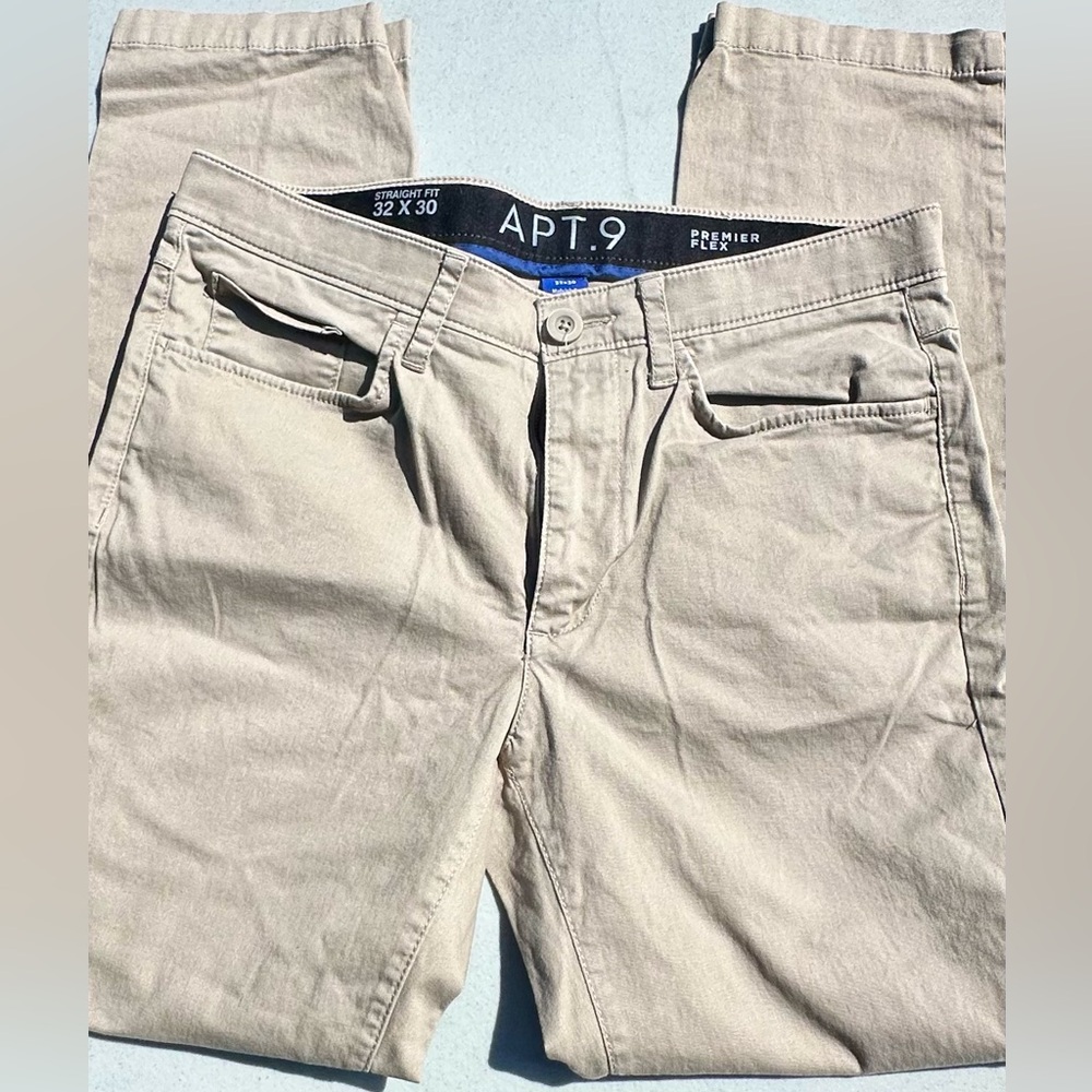 Apt. 9 Beige Casual Pants 32x30